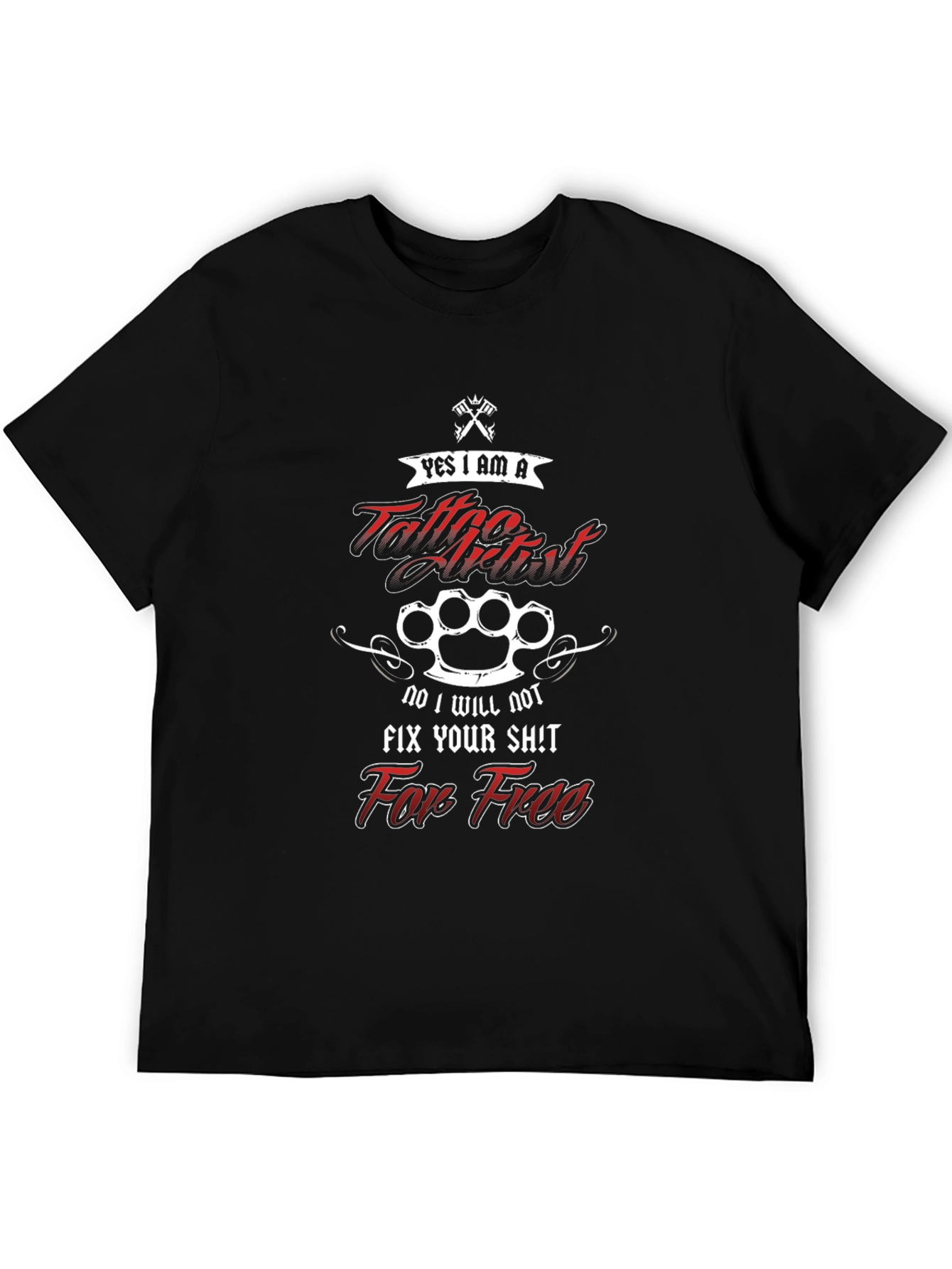 Tattoo Artist Graphic T-Shirt - Humor Tee
