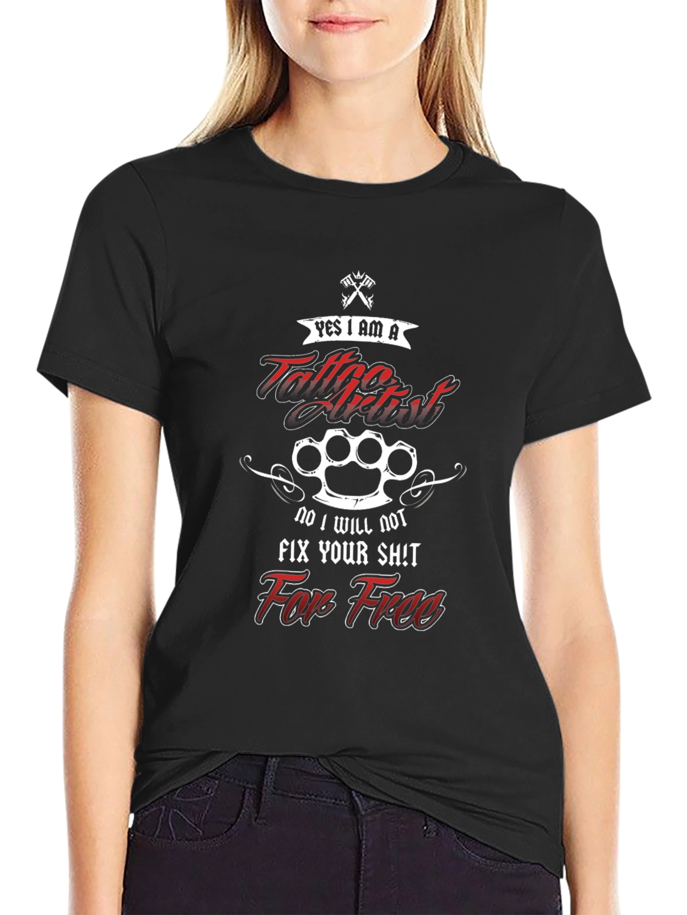 Tattoo Artist Graphic T-Shirt - Humor Tee