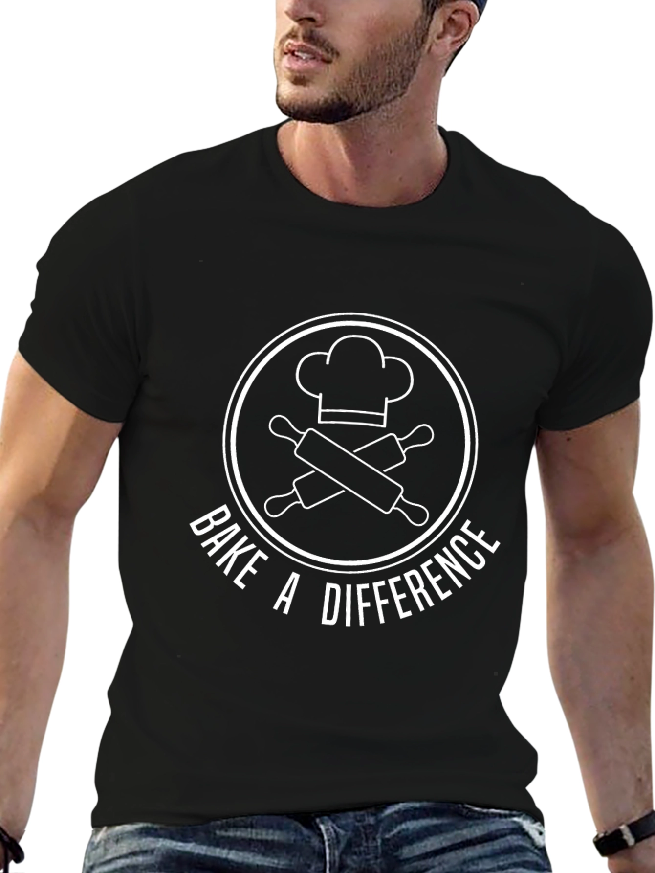 Bake a Difference Graphic T-Shirt