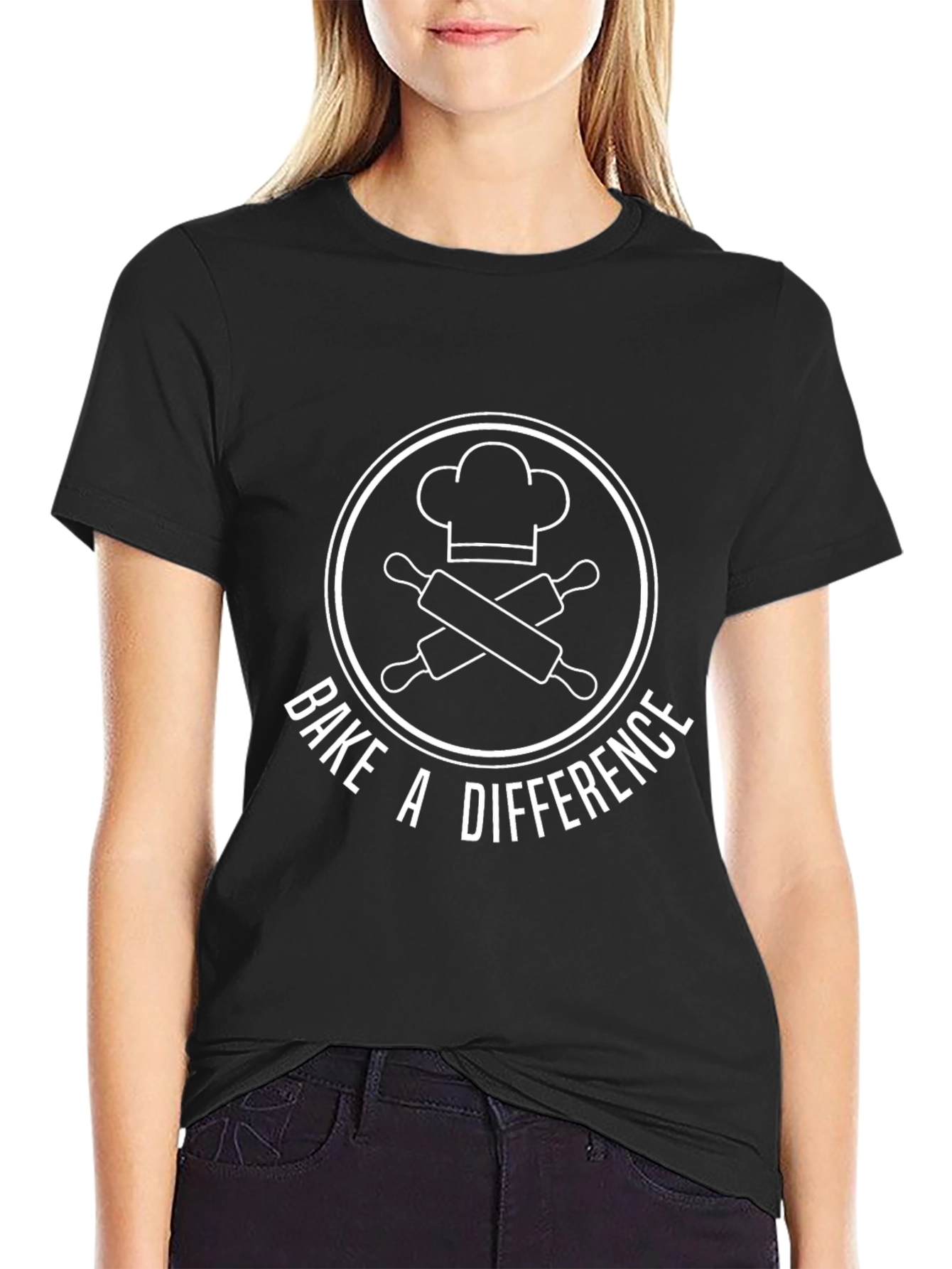 Bake a Difference Graphic T-Shirt