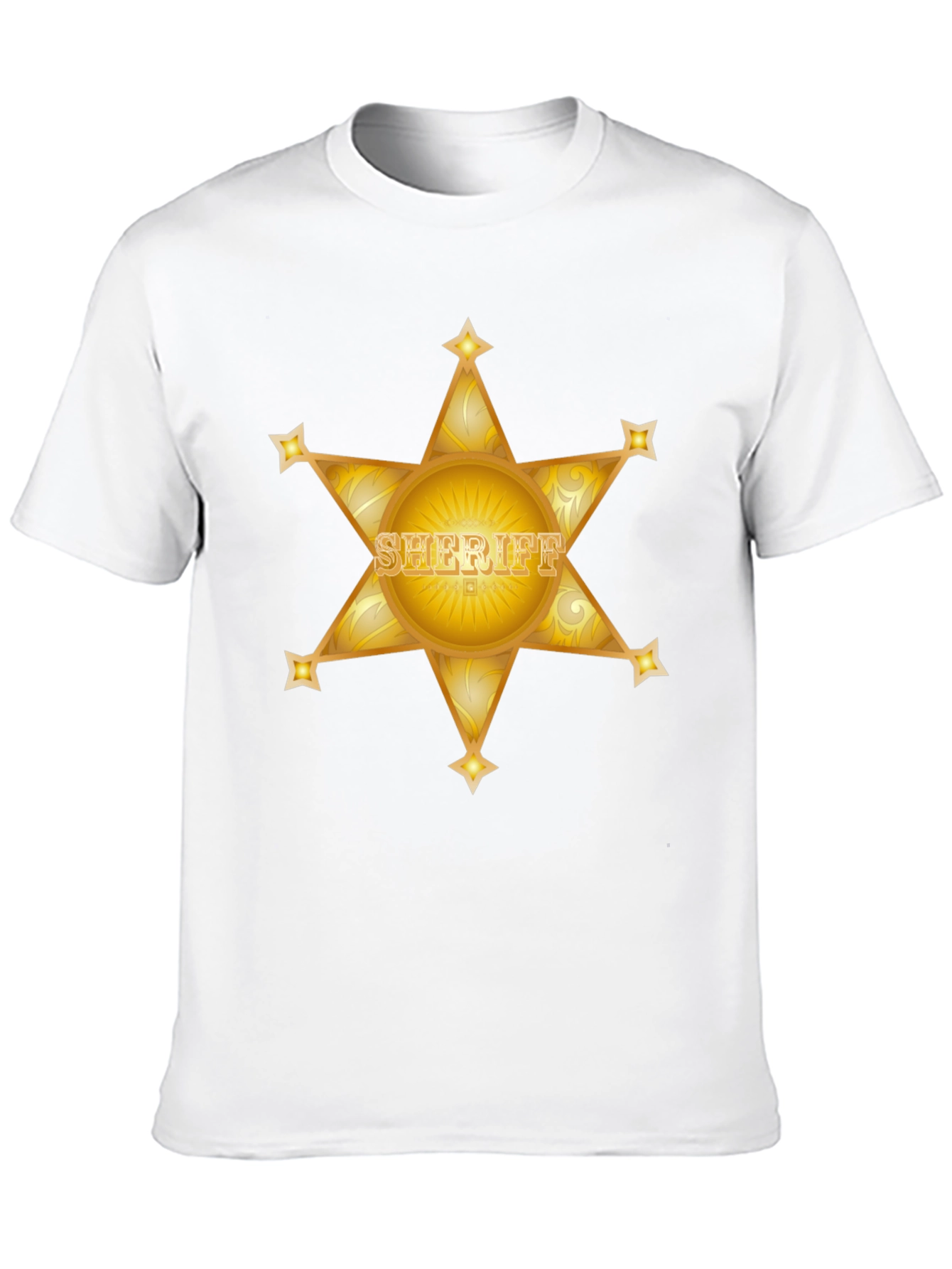 Sheriff Star Black T-Shirt
