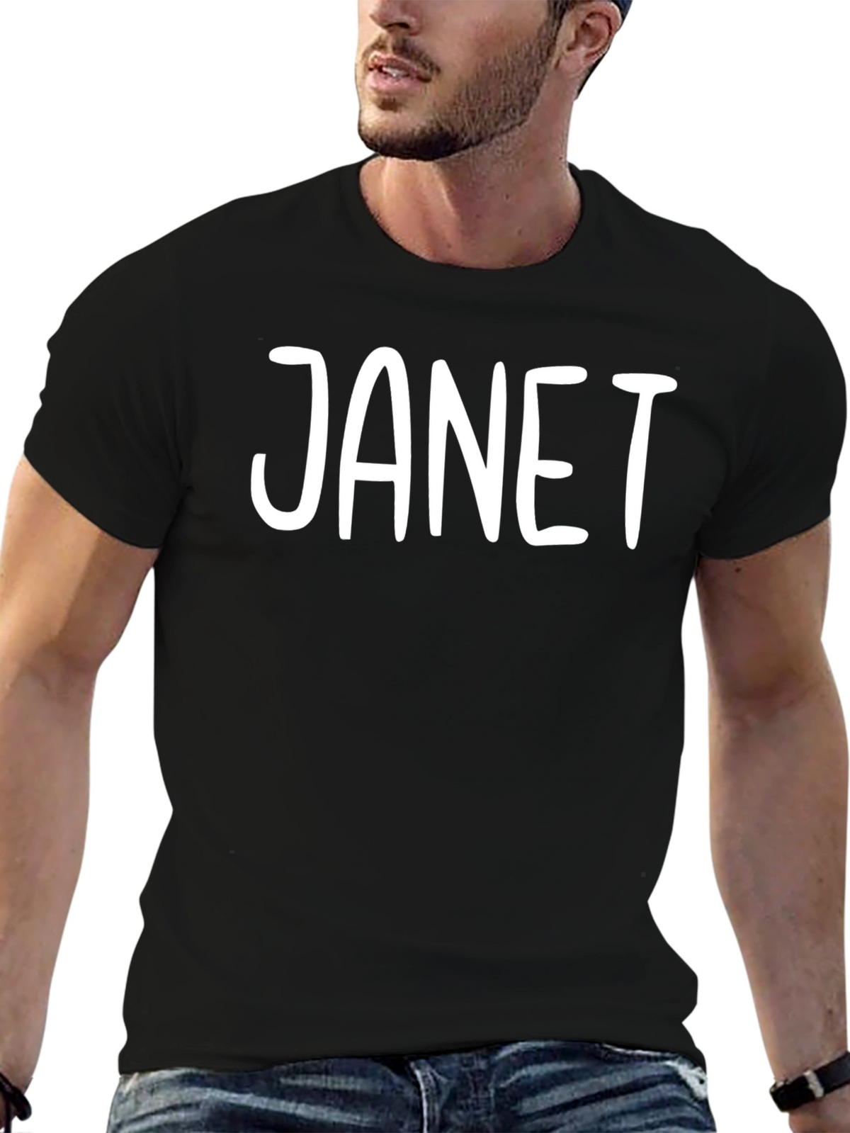 Janet Name T-Shirt - Personalized Gift Tee