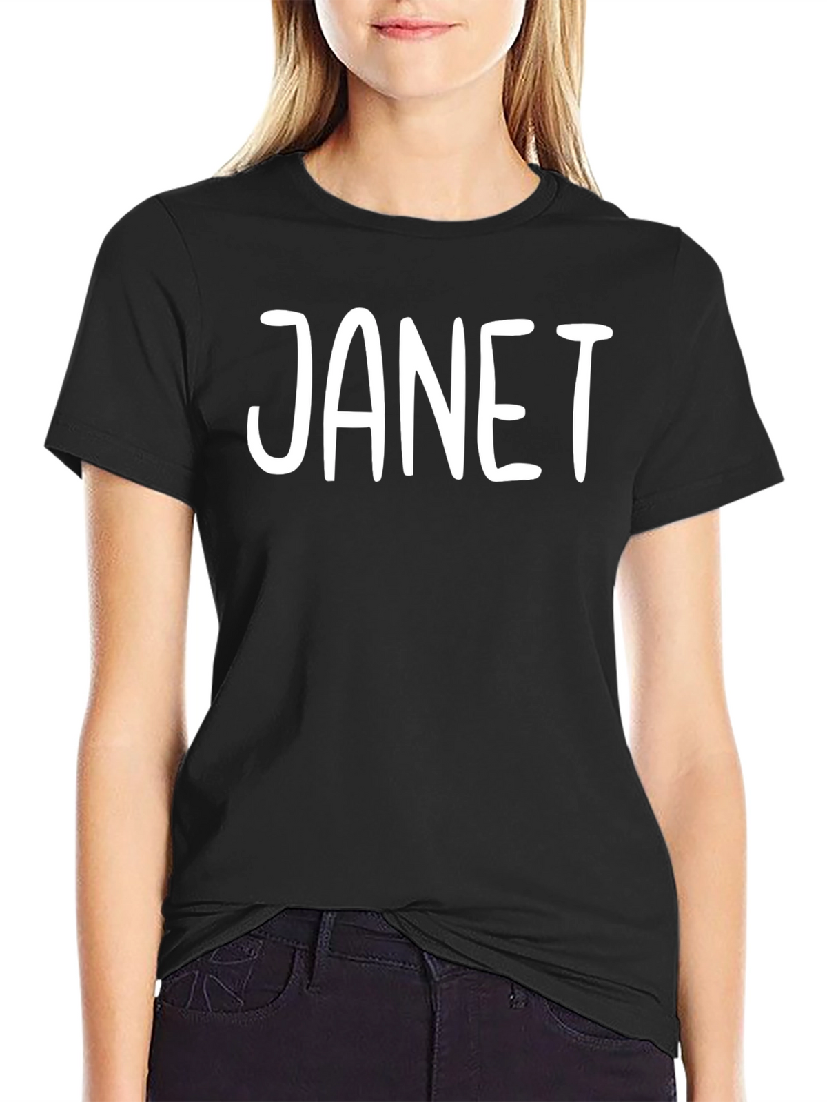 Janet Name T-Shirt - Personalized Gift Tee