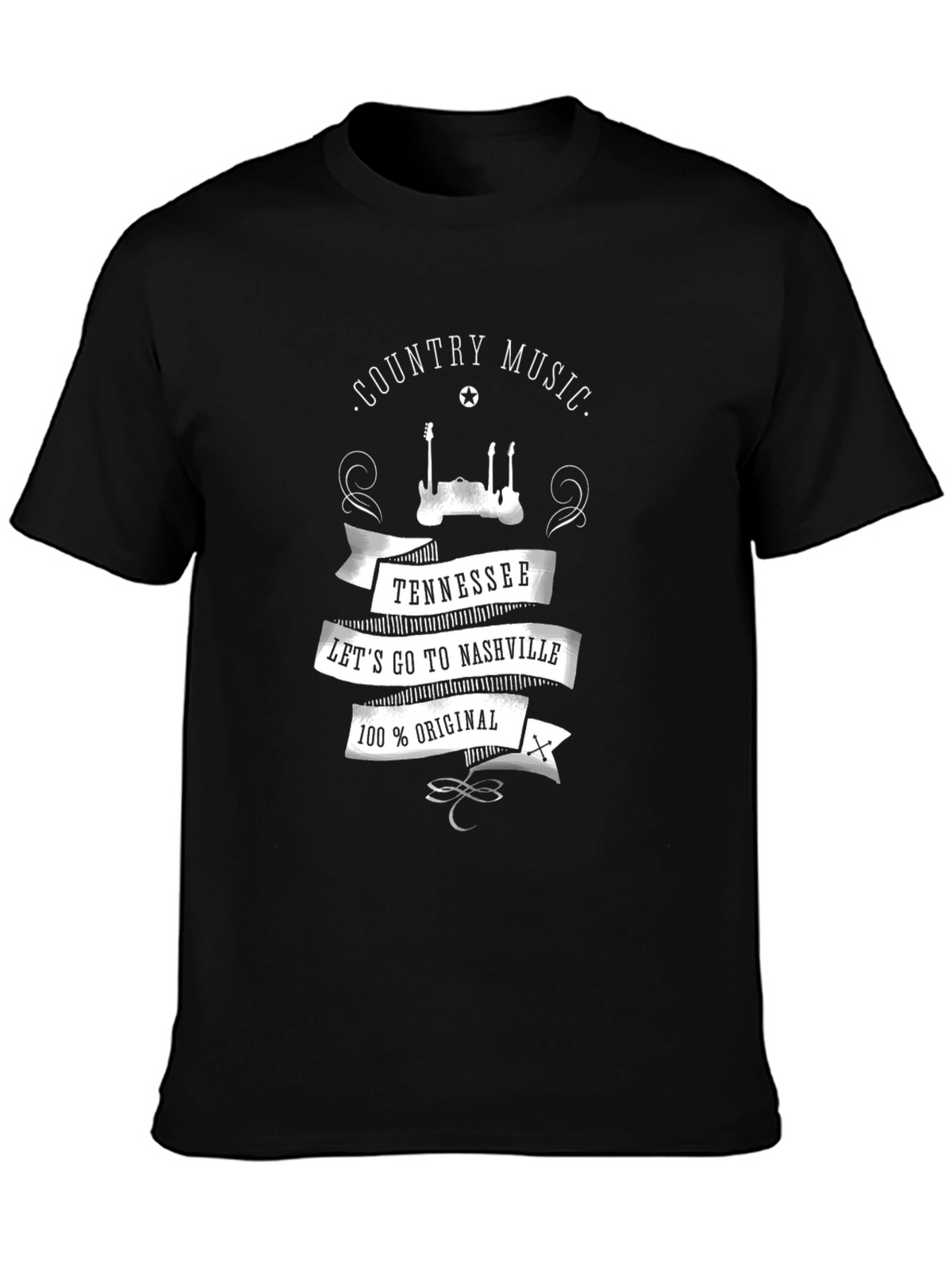 Nashville Tennessee Country Music Graphic Tee