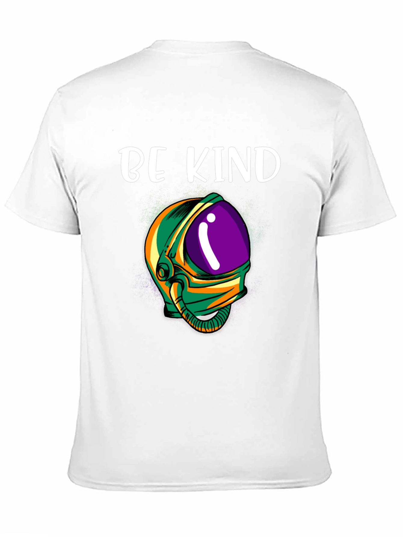 Be Kind Astronaut T-Shirt - Black Graphic Tee