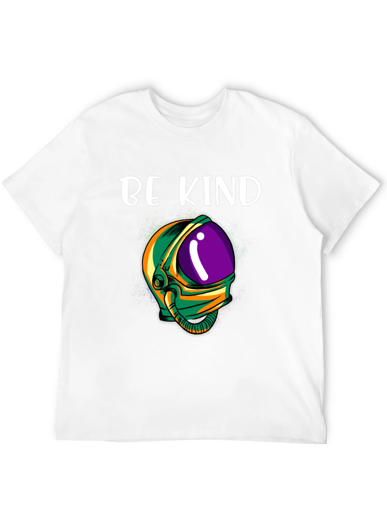 Be Kind Astronaut T-Shirt - Black Graphic Tee