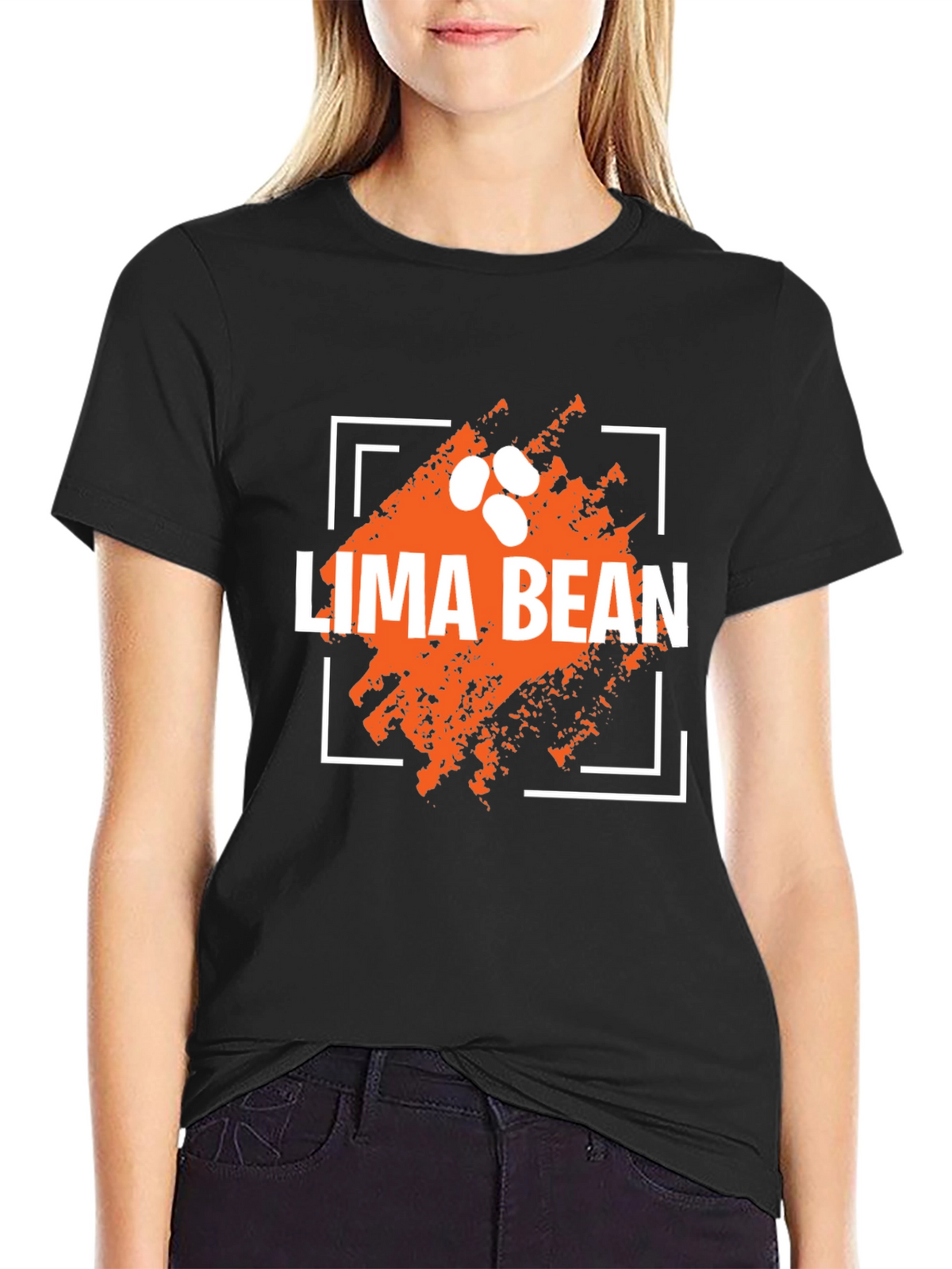 Lima Bean T-Shirt - Fun Food Graphic Tee