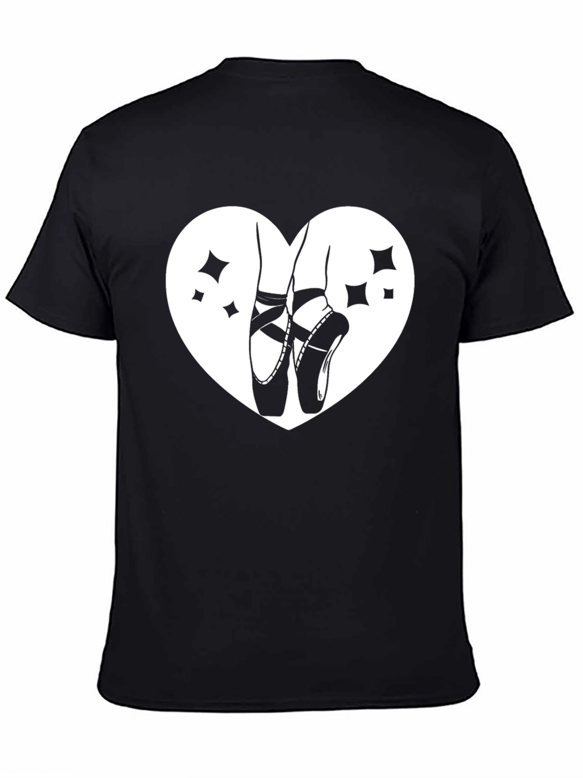 Ballet Love Heart T-Shirt - Dance Tee