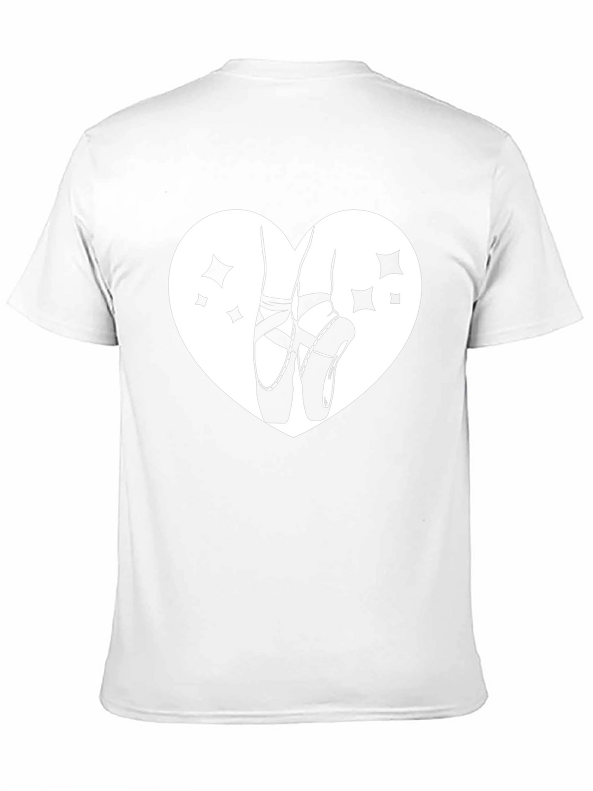 Ballet Love Heart T-Shirt - Dance Tee