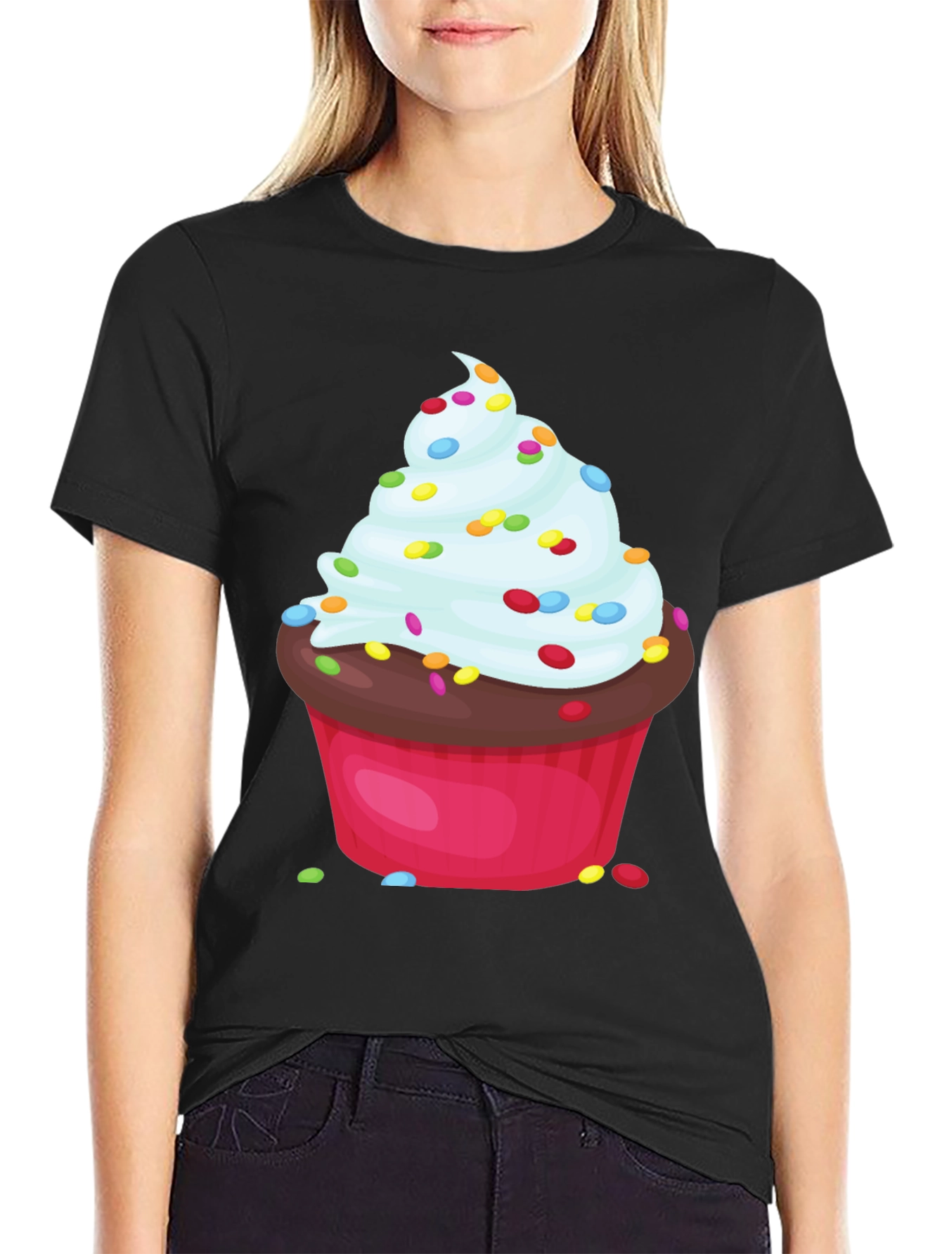 Cupcake Graphic T-Shirt - Sweet Treat Tee