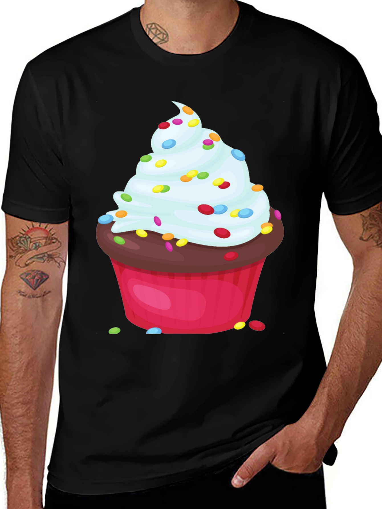 Cupcake Graphic T-Shirt - Sweet Treat Tee