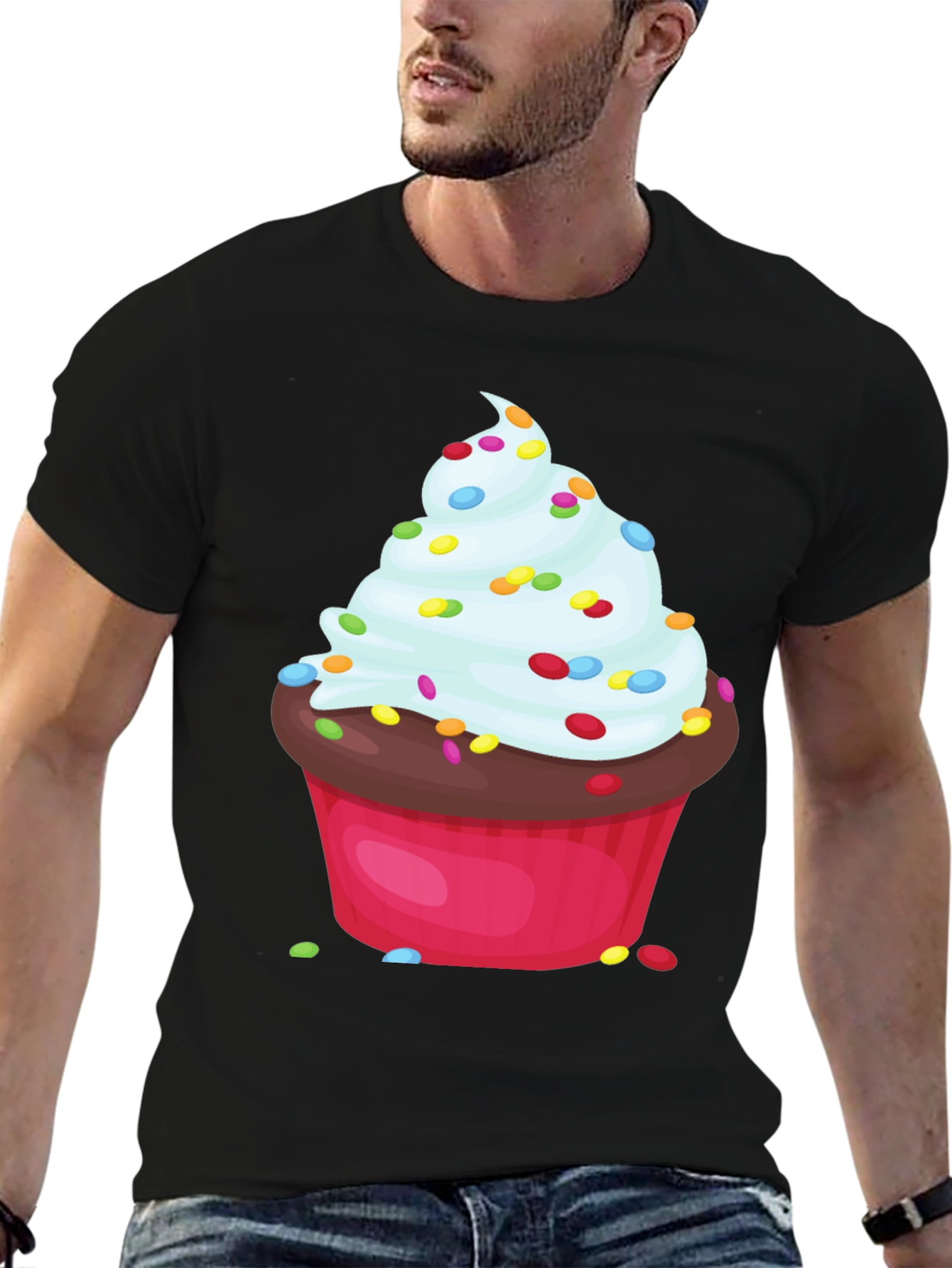 Cupcake Graphic T-Shirt - Sweet Treat Tee