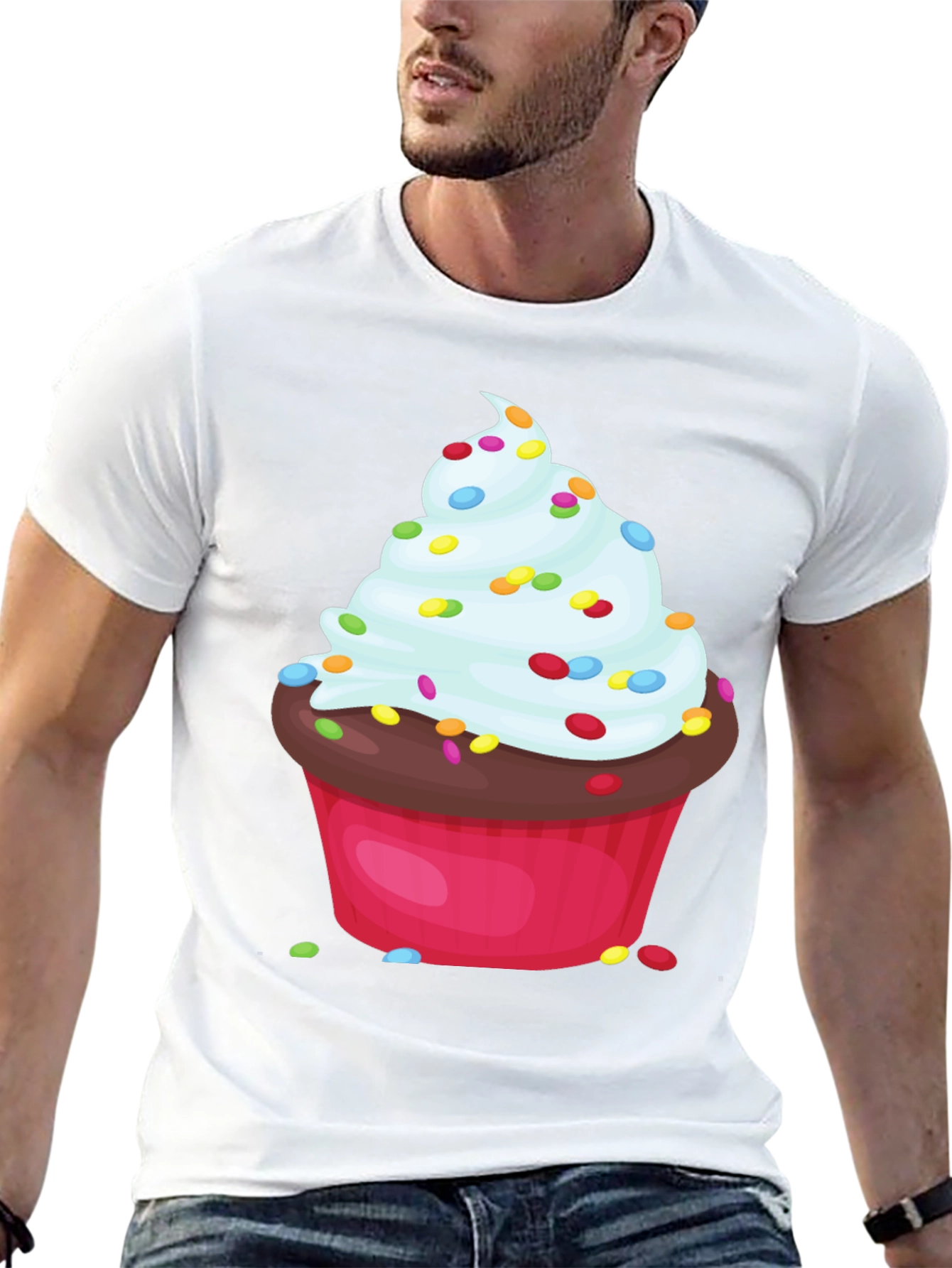 Cupcake Graphic T-Shirt - Sweet Treat Tee