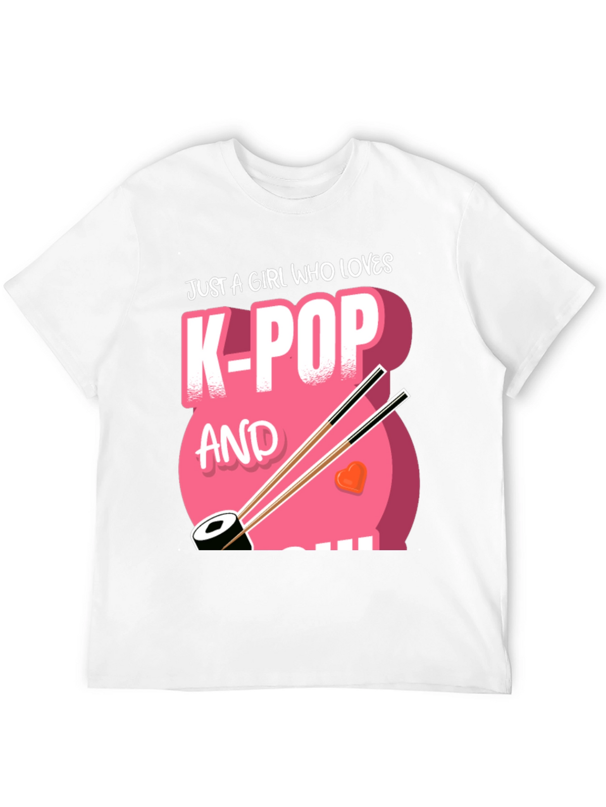K-Pop & Sushi Lover T-Shirt