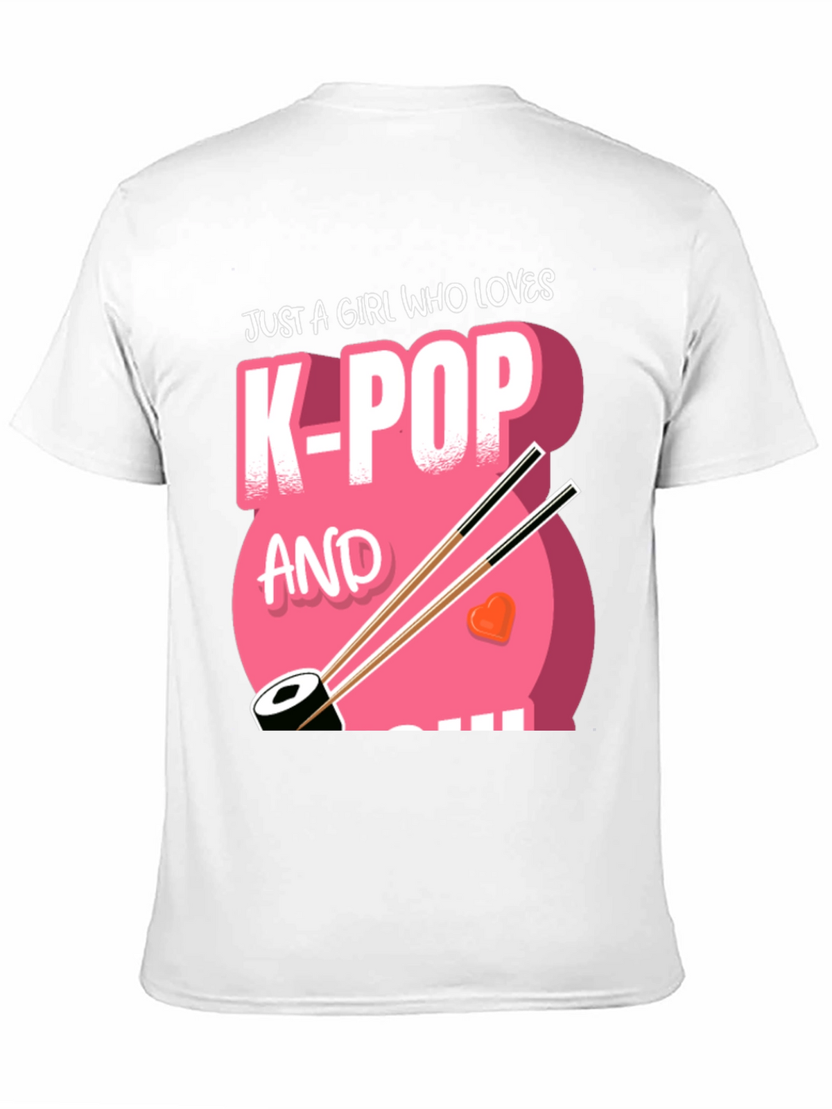 K-Pop & Sushi Lover T-Shirt