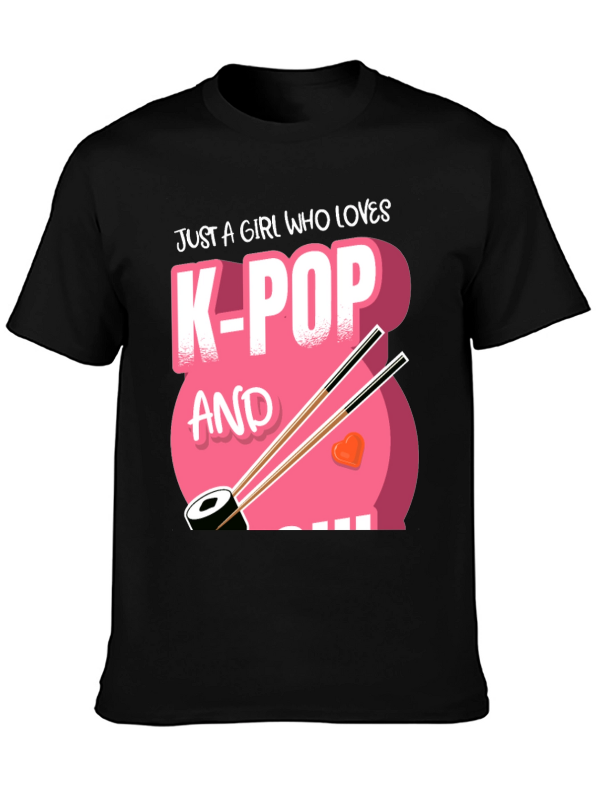 K-Pop & Sushi Lover T-Shirt