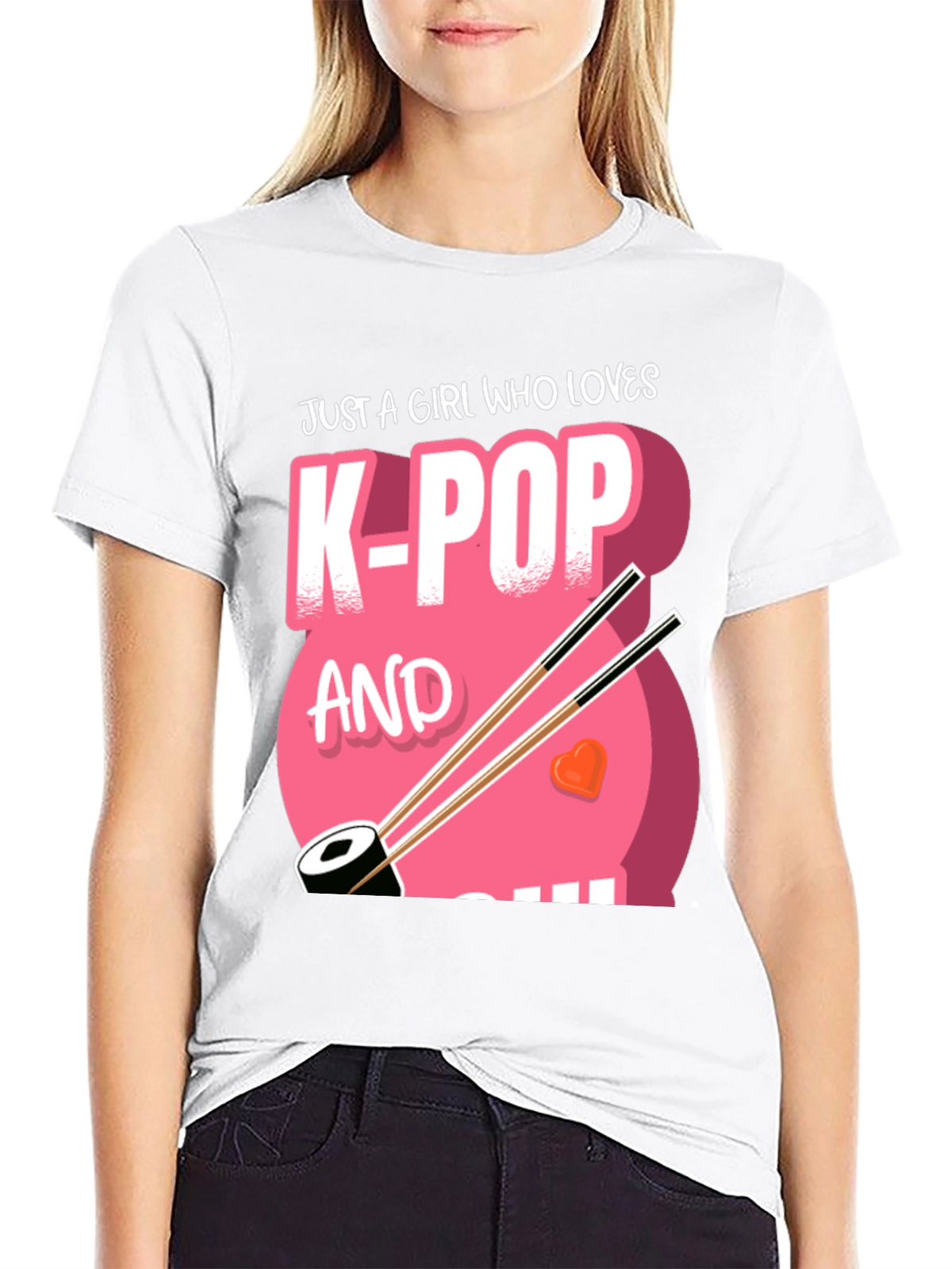 K-Pop & Sushi Lover T-Shirt