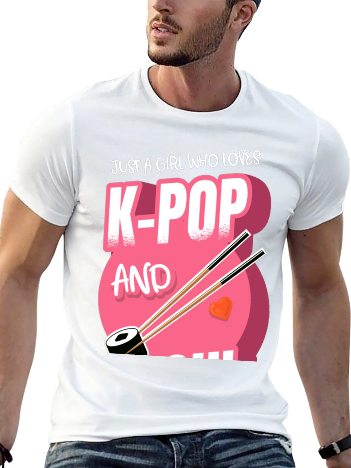 K-Pop & Sushi Lover T-Shirt
