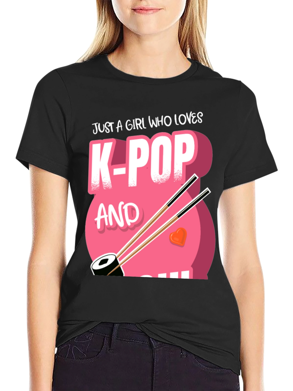 K-Pop & Sushi Lover T-Shirt