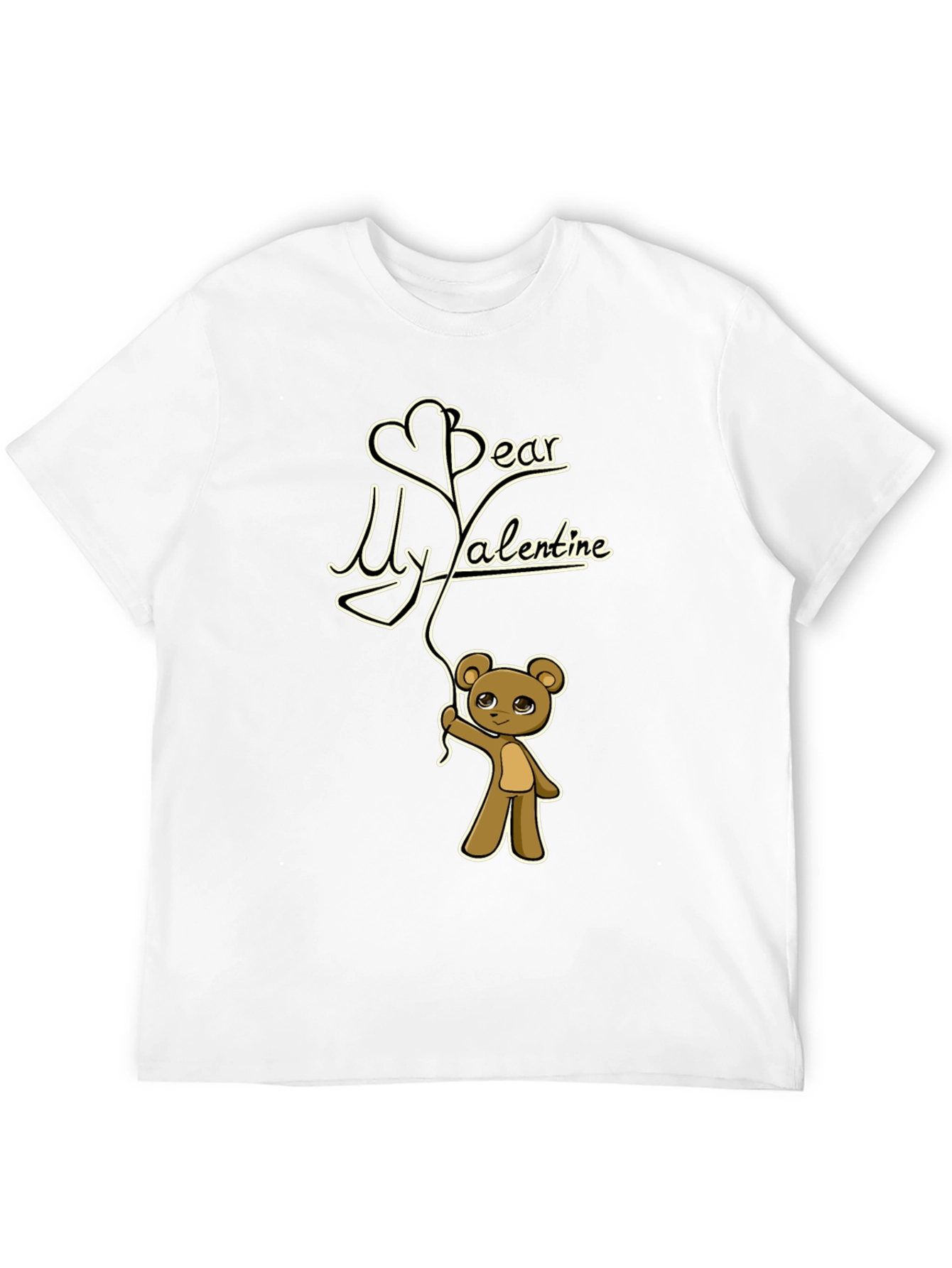 Valentines Day Bear T-Shirt - Dear My Valentine