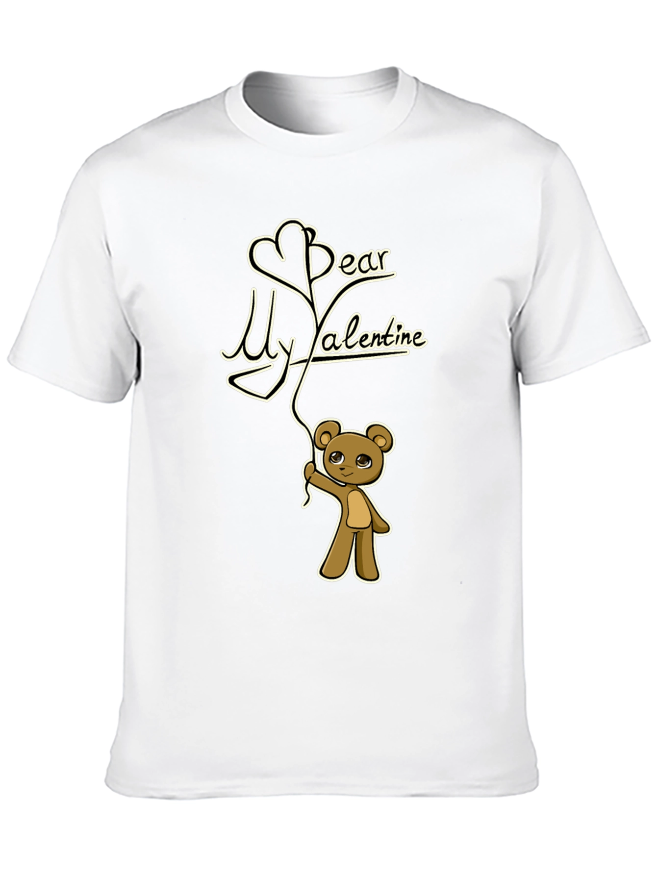 Valentines Day Bear T-Shirt - Dear My Valentine