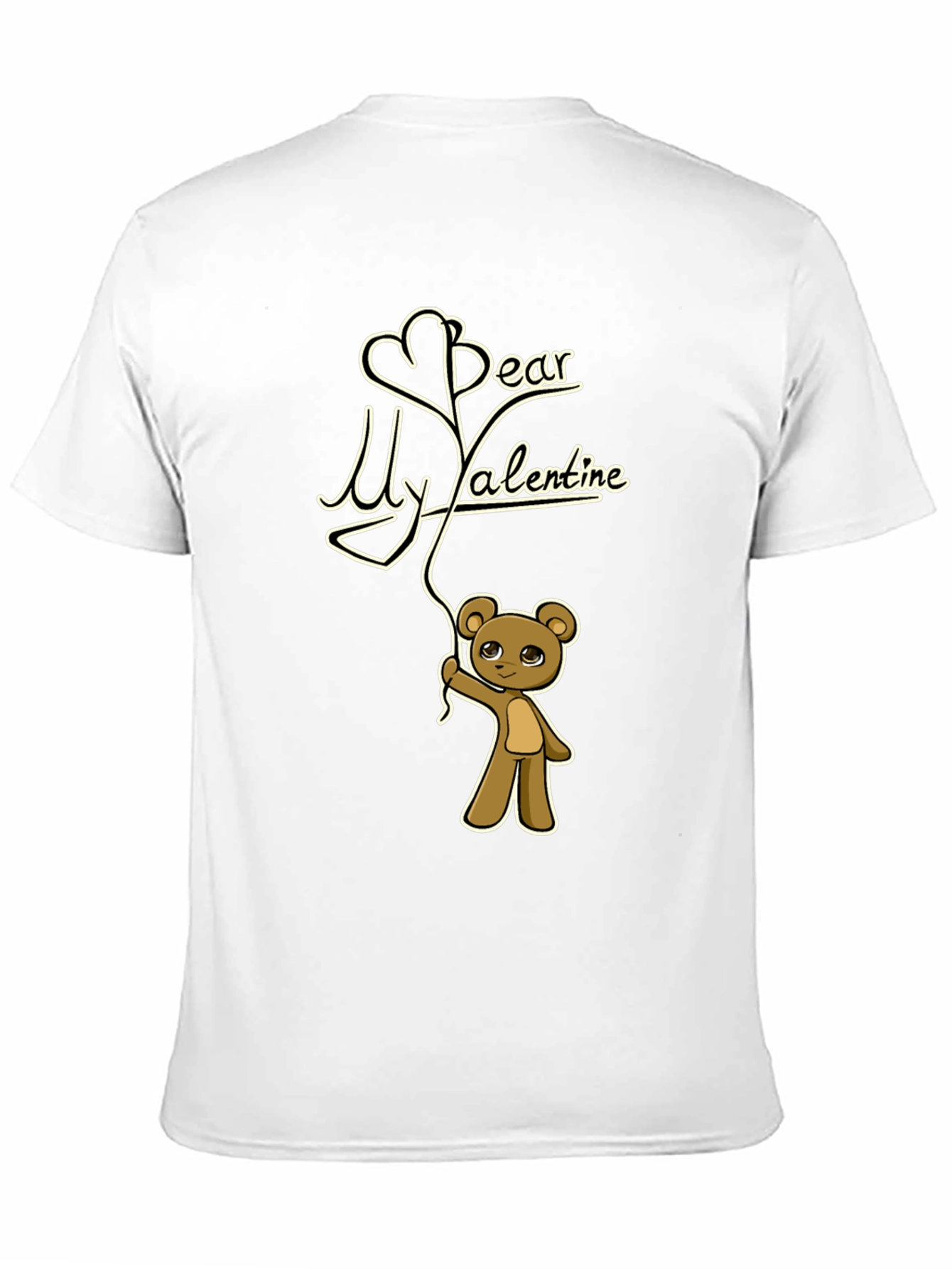 Valentines Day Bear T-Shirt - Dear My Valentine