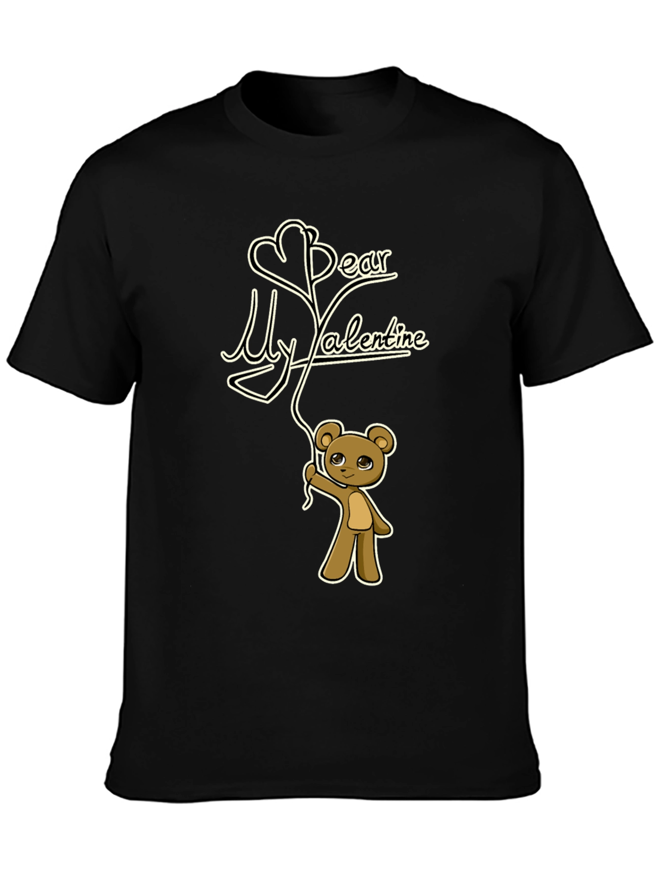 Valentines Day Bear T-Shirt - Dear My Valentine