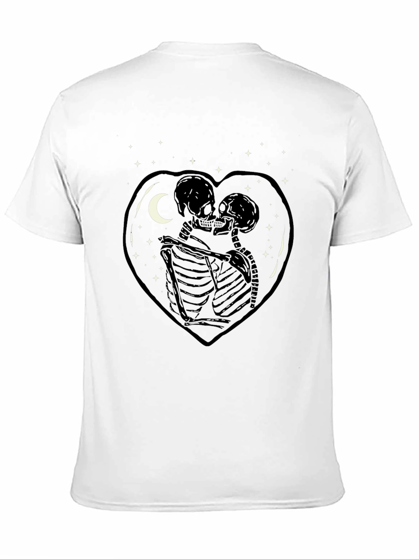 Skeleton Kiss Heart T-Shirt