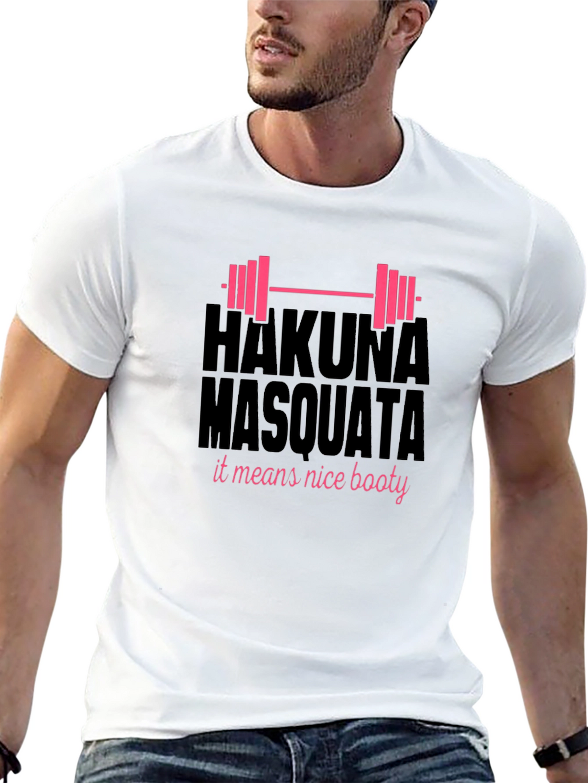 Hakuna Masquata Funny Gym T-Shirt