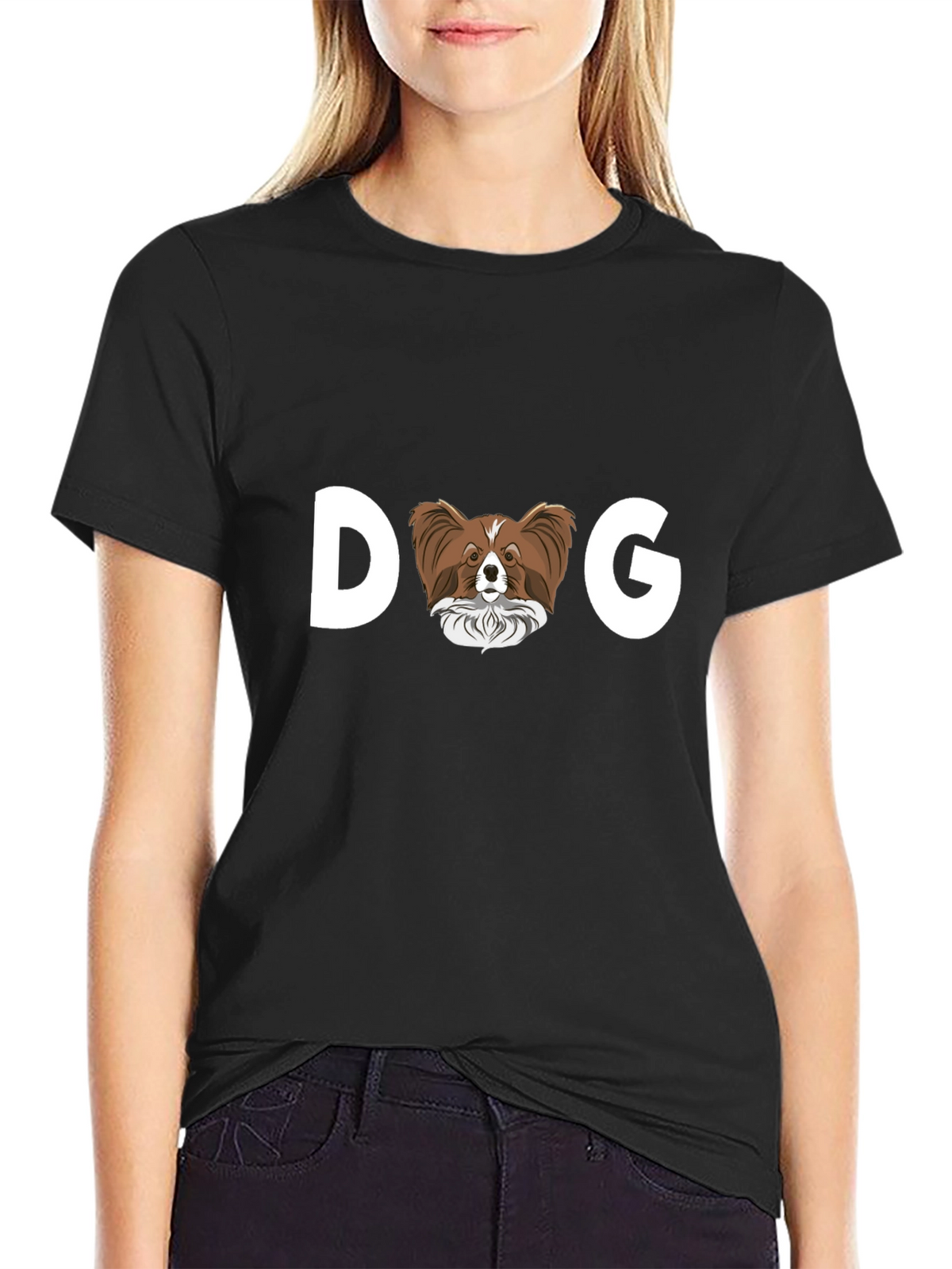 Dog Breed T-Shirt - Papillon Graphic Tee