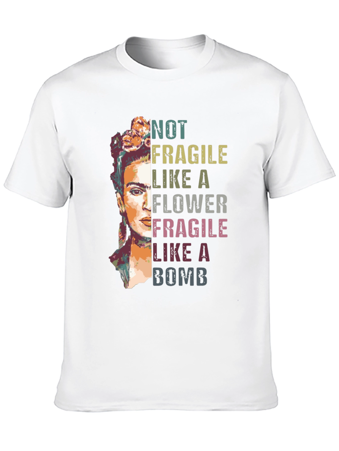 Frida Kahlo Not Fragile Graphic T-Shirt