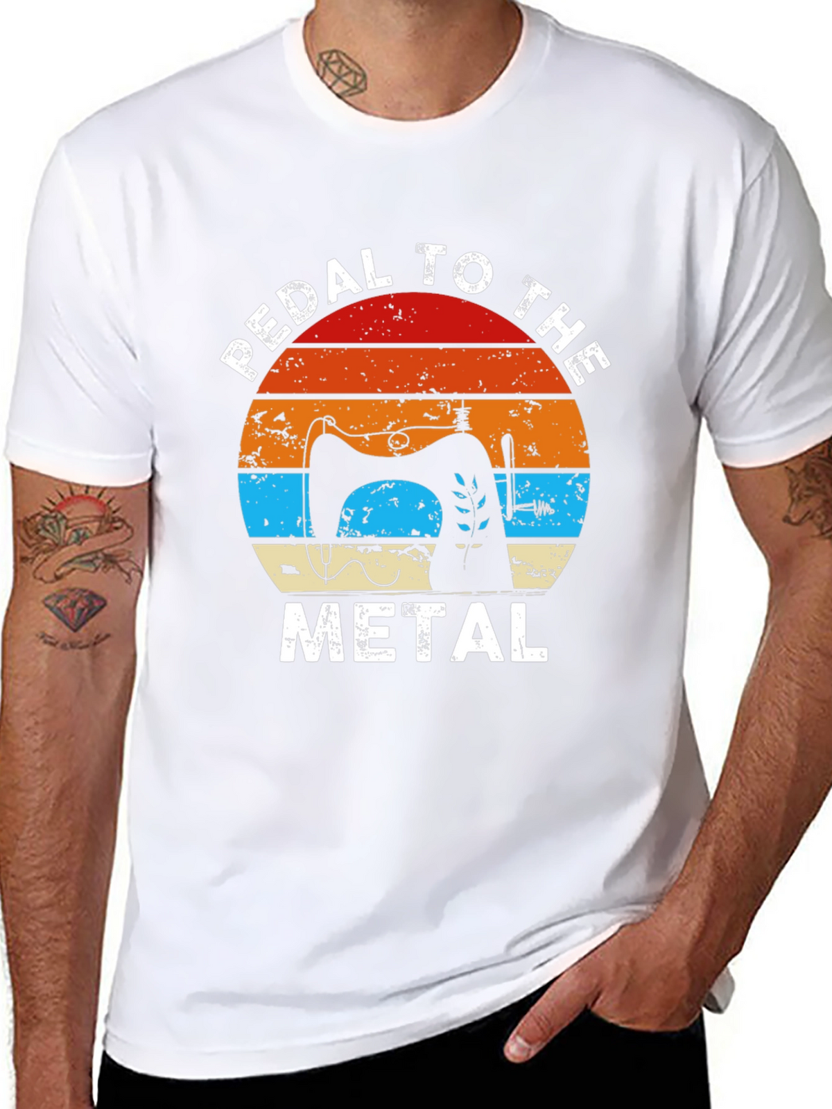 Pedal to the Metal Sewing T-Shirt