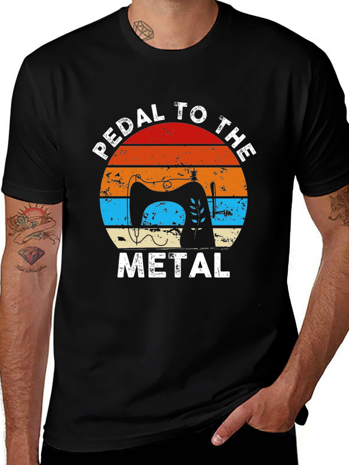 Pedal to the Metal Sewing T-Shirt