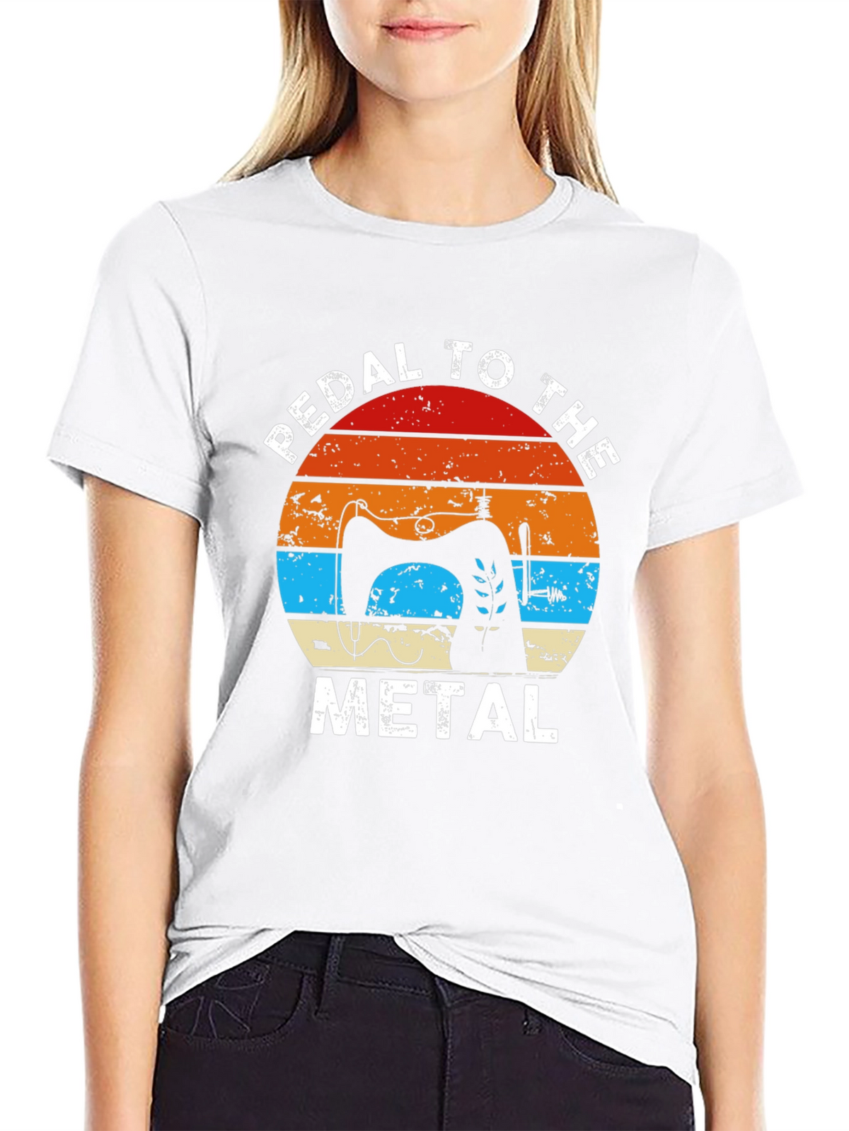 Pedal to the Metal Sewing T-Shirt