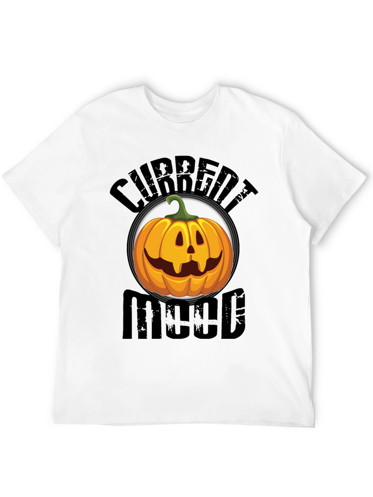 Current Mood Pumpkin Graphic T-Shirt