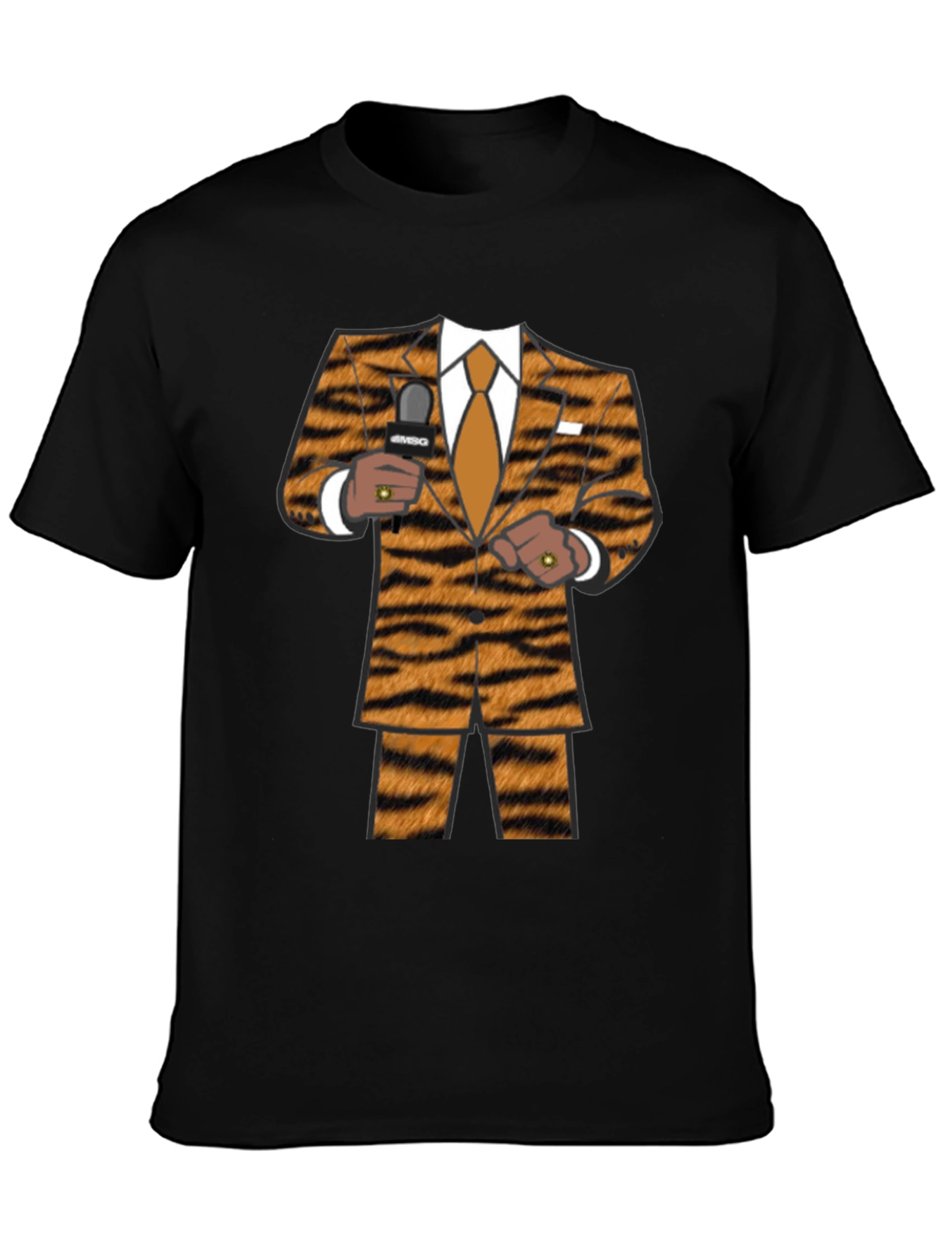 Tiger Suit T-Shirt - Funny Novelty Costume Tee