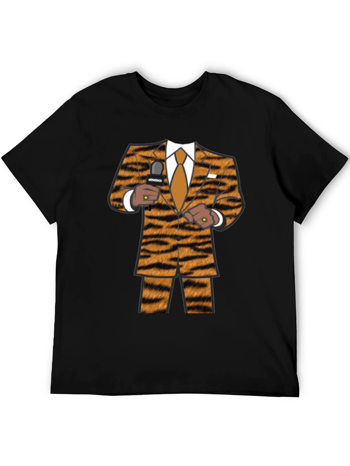 Tiger Suit T-Shirt - Funny Novelty Costume Tee