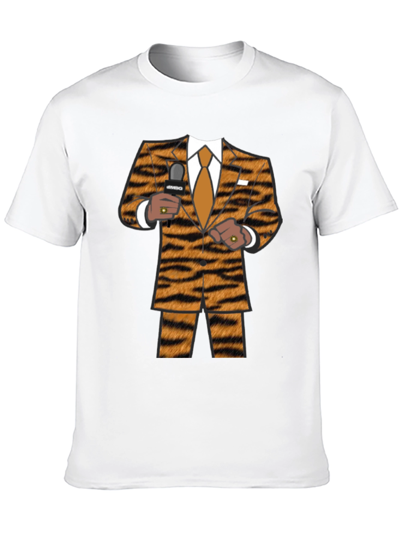 Tiger Suit T-Shirt - Funny Novelty Costume Tee