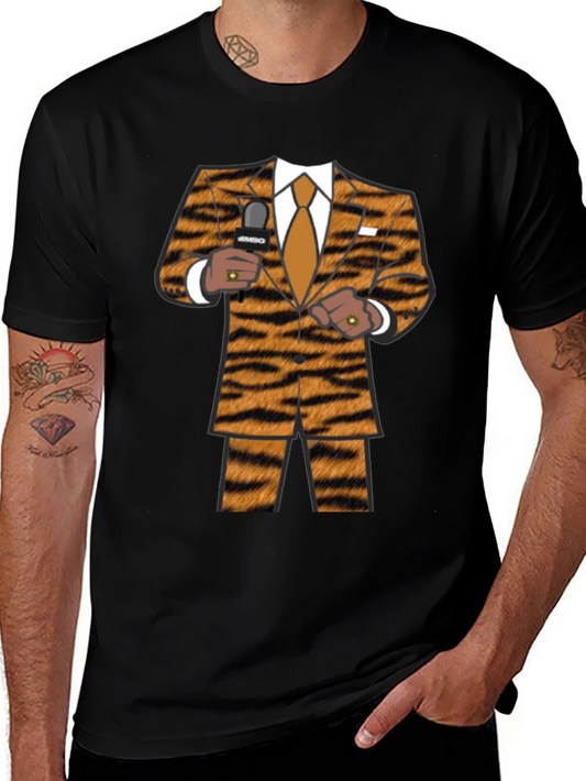 Tiger Suit T-Shirt - Funny Novelty Costume Tee