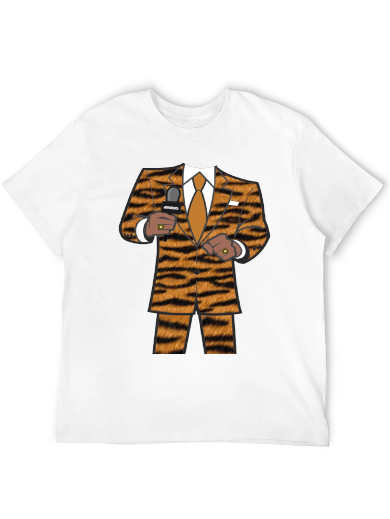 Tiger Suit T-Shirt - Funny Novelty Costume Tee