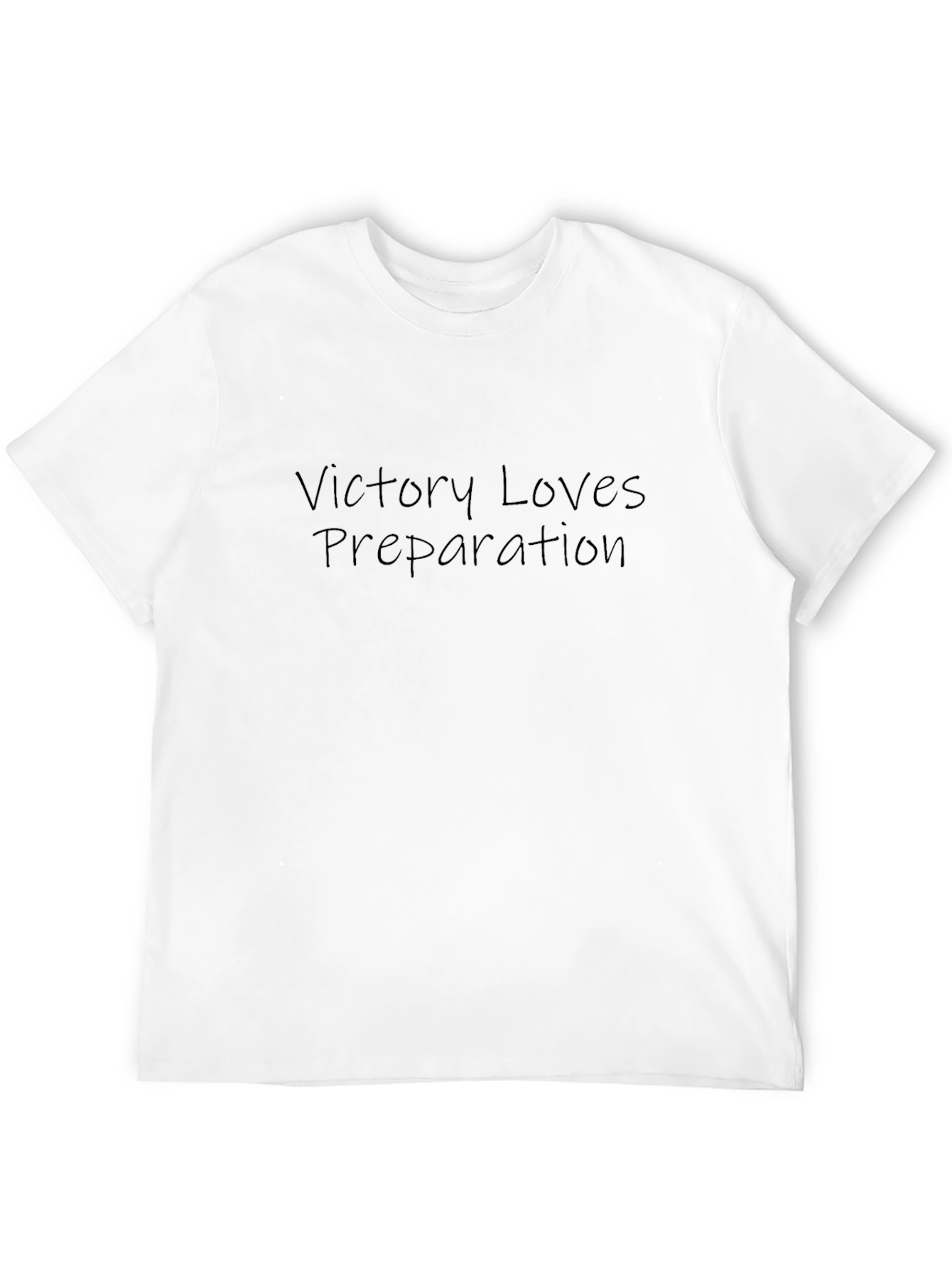 Victory Loves Preparation Black T-Shirt