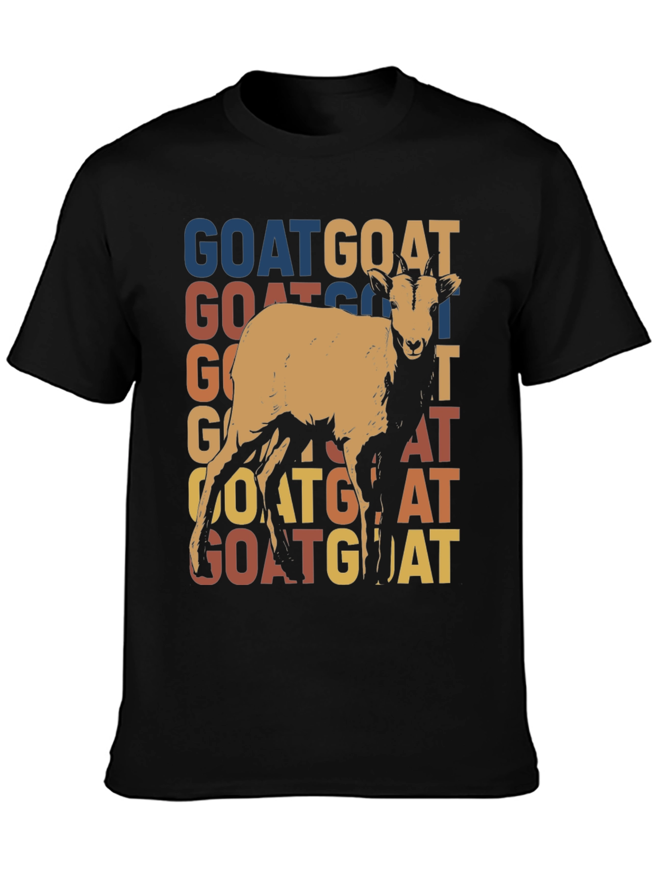 Retro Goat Graphic Tee