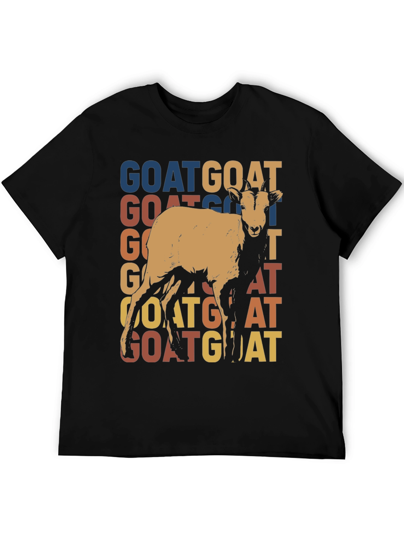 Retro Goat Graphic Tee