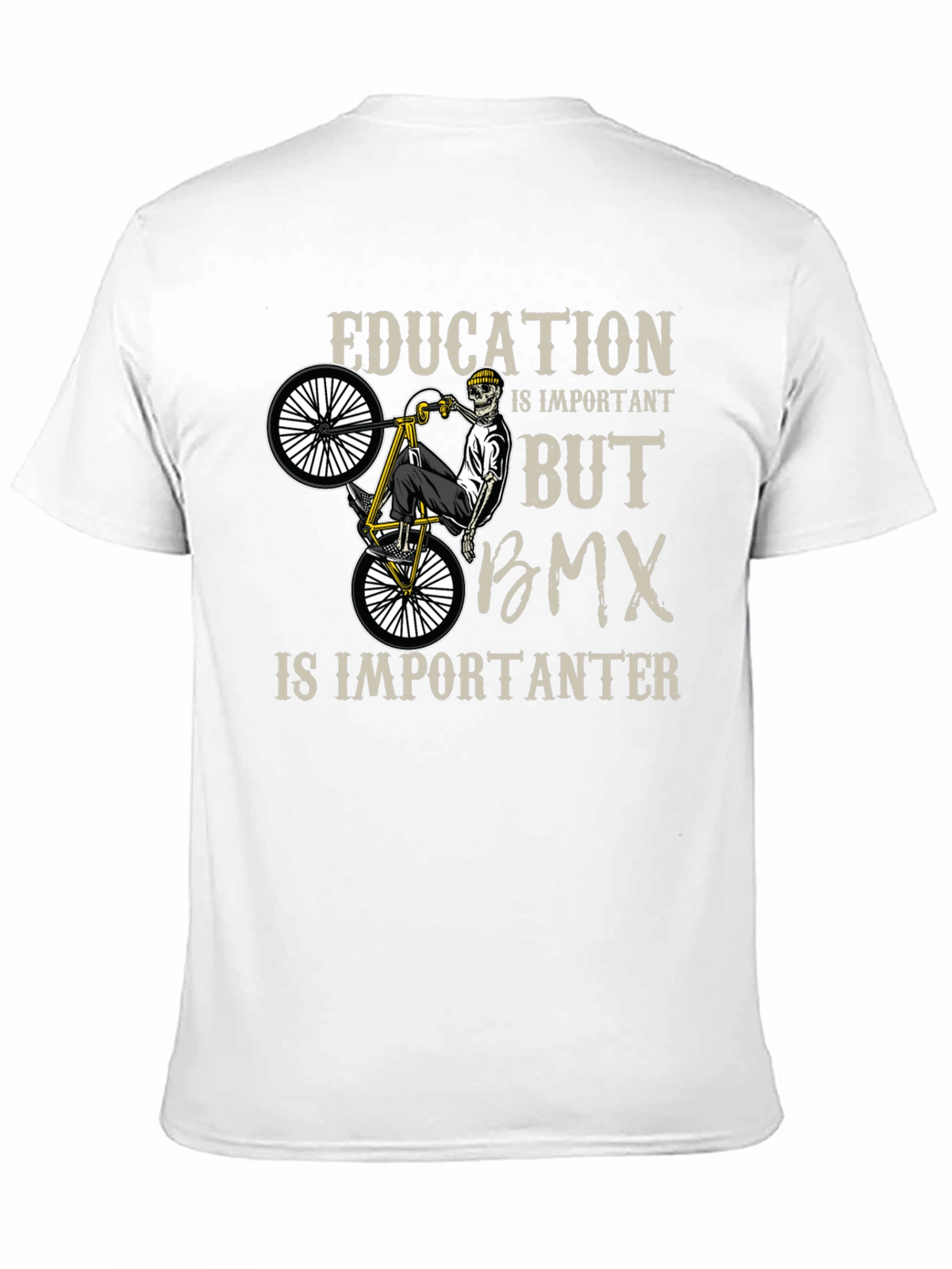 Education Important BMX Graphic Tee