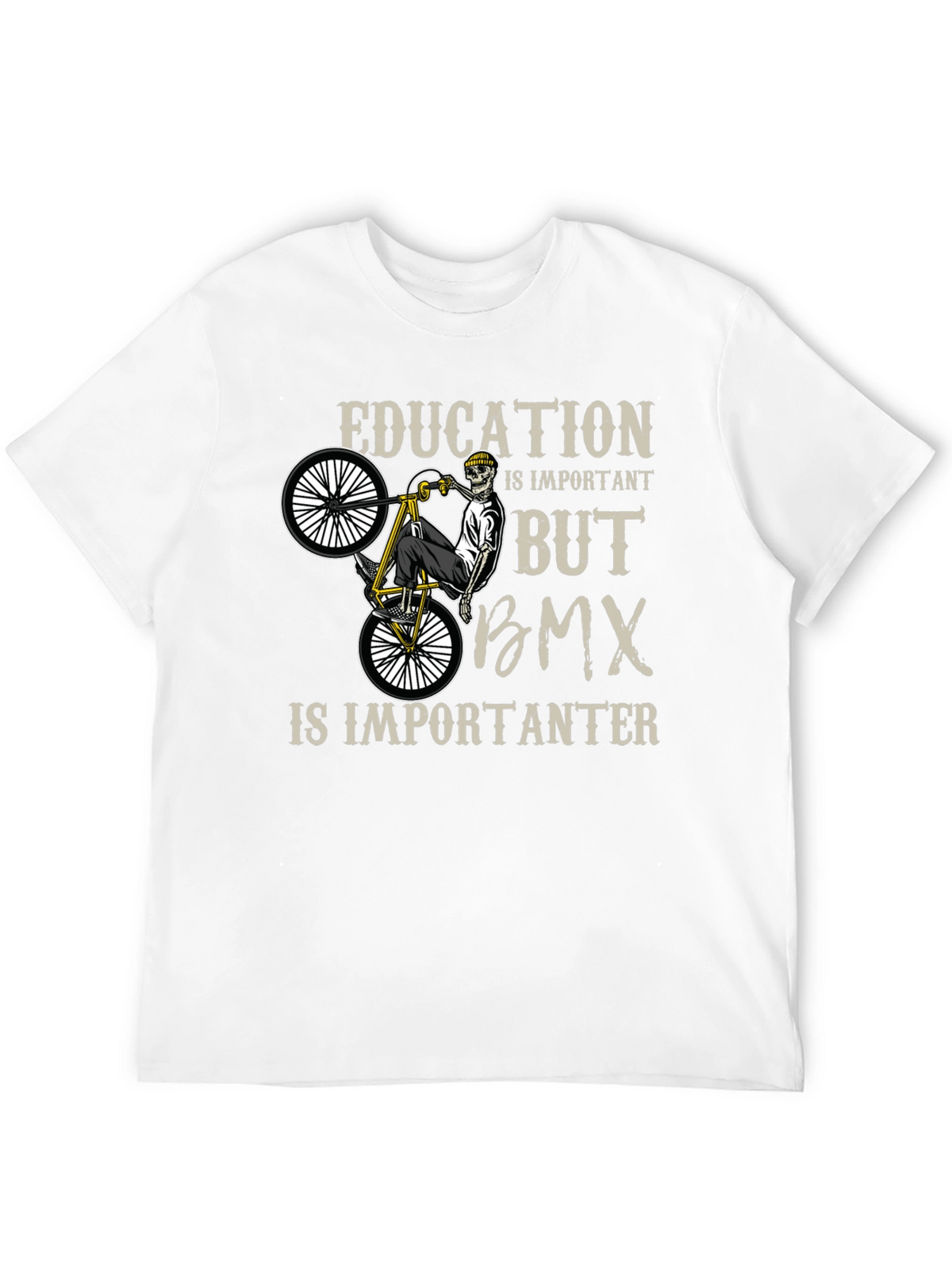 Education Important BMX Graphic Tee