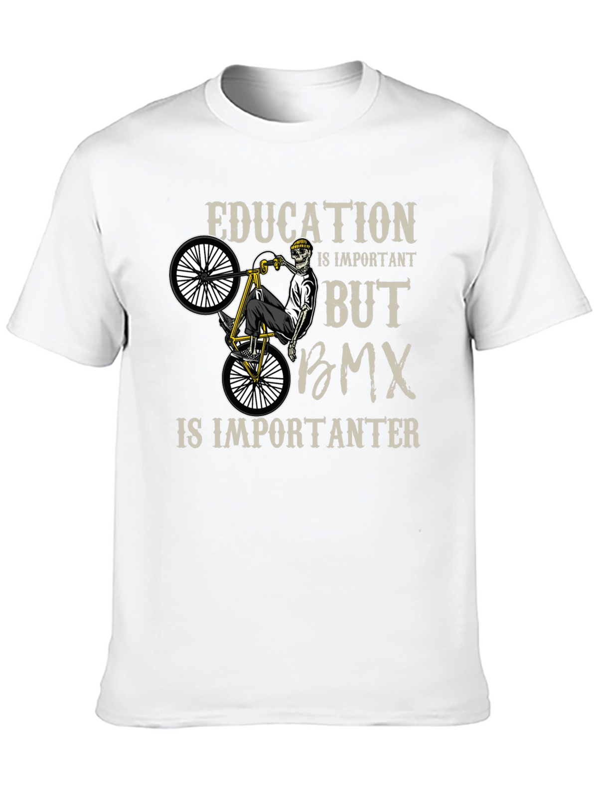 Education Important BMX Graphic Tee