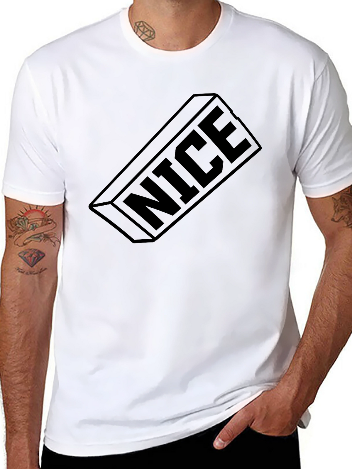 Nice Bar T-Shirt - Stylish Graphic Tee