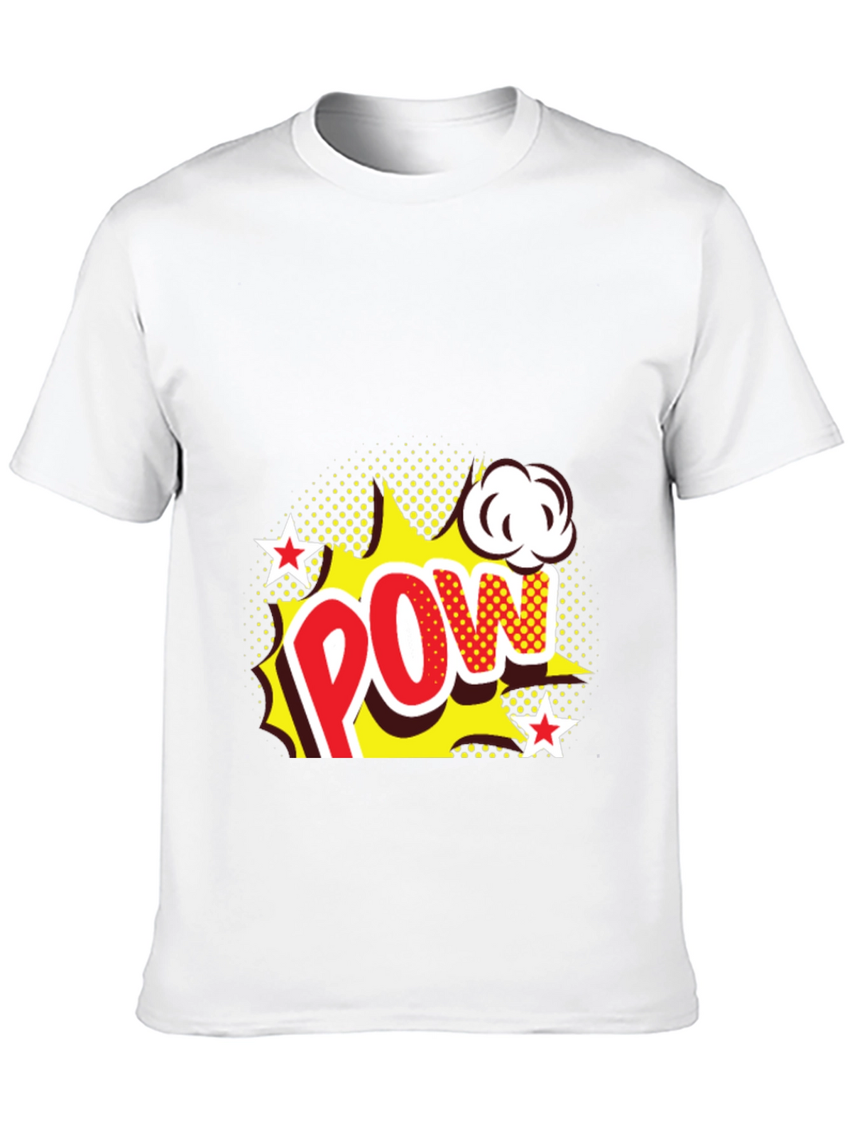 POW Comic T-Shirt - Black Graphic Tee