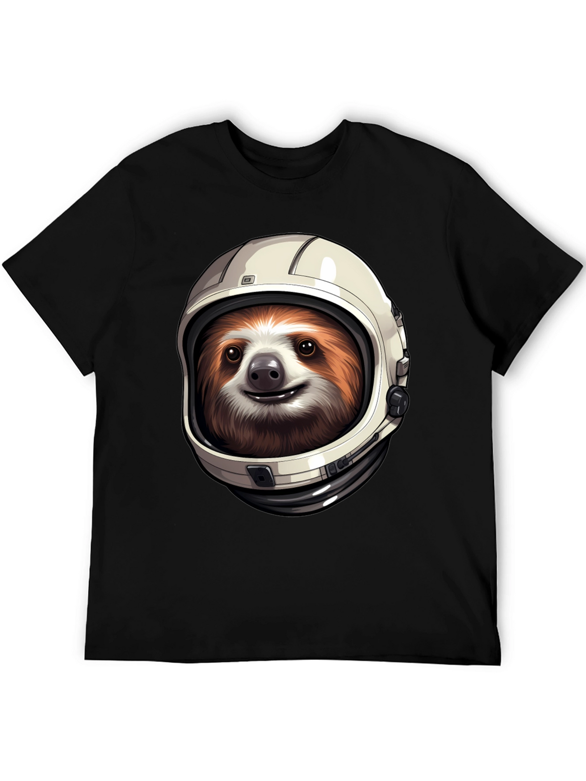 Sloth Astronaut Graphic T-Shirt