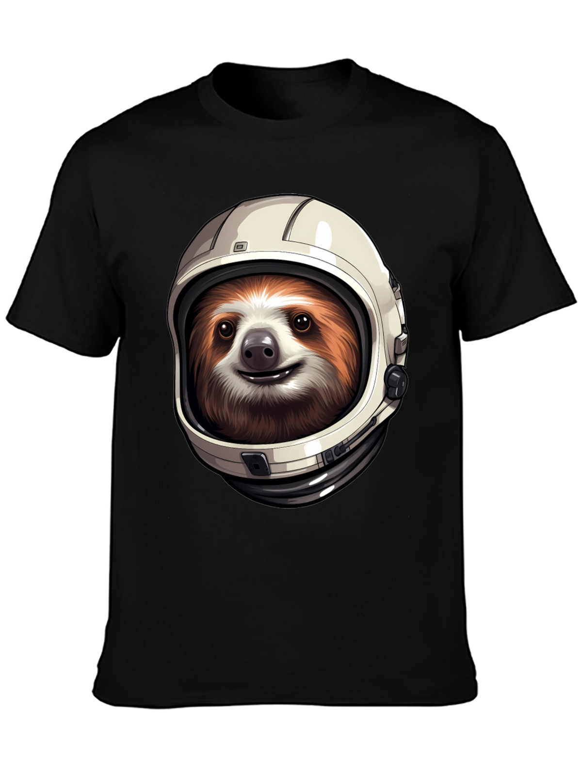 Sloth Astronaut Graphic T-Shirt